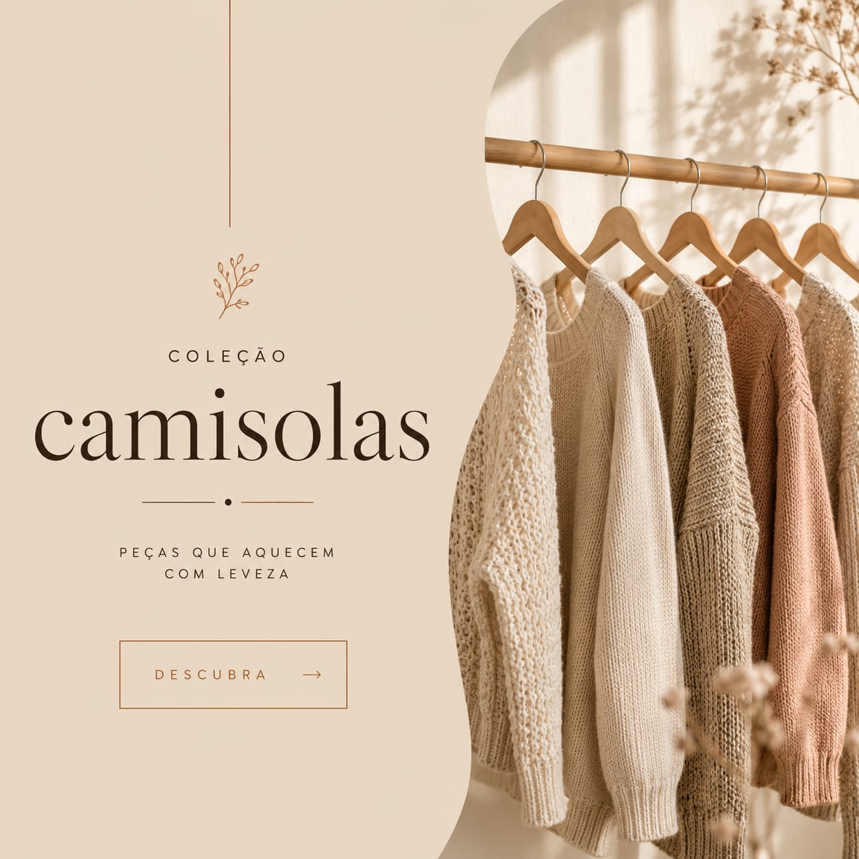 Capa do catálogo Camisolas — SimplesAssim Croché